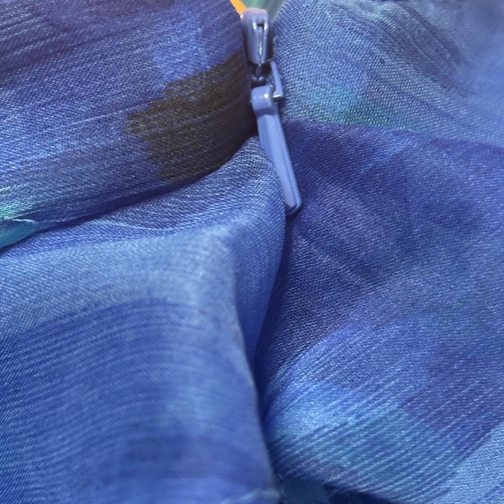 ASOS Vibrant Blue Ruffled Mini Skirt - Picture 8 of 8